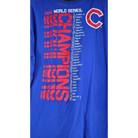 Nike Chicago Cubs World 2016 World Series Tee Size XXL - Picture 2 of 5